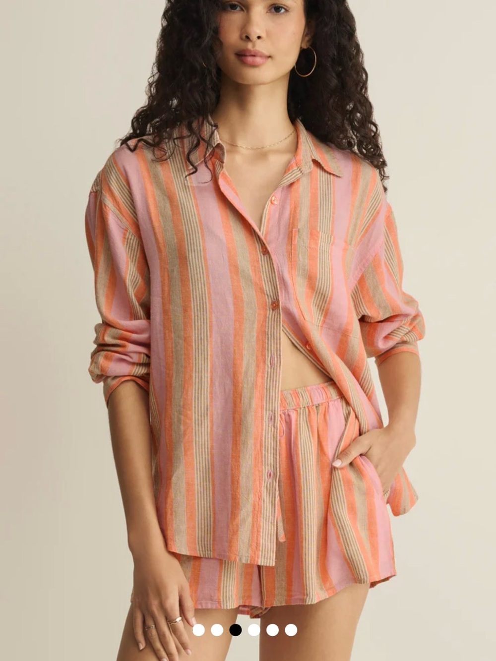 Matching set Z Supply Perfect Linen Sz Small